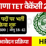 Haryana Teacher Vacancy 2024