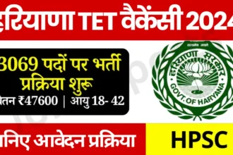 Haryana Teacher Vacancy 2024