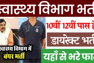 MP Swasthya Vibhag Vacancy 2024